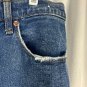 Abercrombie & Fitch Ankle Straight Jeans Ultra High Rise Size 14S Blue Denim