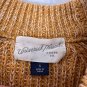 Universal Thread Womens Knit Sweater Small Mustard Yellow Cotton Acrylic Blend
