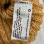 Universal Thread Womens Knit Sweater Small Mustard Yellow Cotton Acrylic Blend