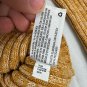 Universal Thread Womens Knit Sweater Small Mustard Yellow Cotton Acrylic Blend