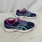 Asics Gel Contend 3 Womens Running Shoes Size 9.5 Navy/Pink Mesh & Synthetic