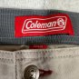 Coleman Khaki Mens Cargo Pants Size 38x30 Relaxed Fit Casual Durable