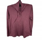Old Navy Active Go-Dry XL Womens Burgundy Cowl Neck Hoodie Lightweight