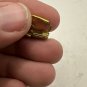 Vintage Gold-Tone Christmas Gift Box Clip-On Earrings