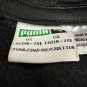 Puma Mens Black Hooded Sweatshirt XL Logo Pullover Fleece Casual Lightweight