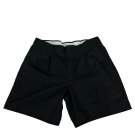 Knightsbridge Men's Wear Black Pleated Shorts W36