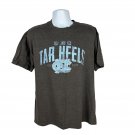 4th And 1 UNC Tar Heels Mens Graphic T-Shirt Size XL Brown Cotton Blend Crewneck 4th And 1 UNC Tar Heels Mens Graphic T-Shirt Size XL Brown Cotton Blend Crewneck