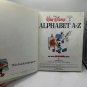Walt Disney Alphabet A-Z Fun-To-Learn Library Volume 1 Hardcover 1983 Pre-Owned