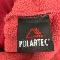 Cabelas Womens XL Polartec Red Fleece Jacket Full Zip Lightweight Warm Layer