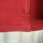 Cabelas Womens XL Polartec Red Fleece Jacket Full Zip Lightweight Warm Layer