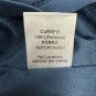 TCEC Womens Sleeveless Draped Cowl Neck Dress Large Polyester Blue