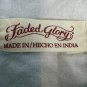 Faded Glory XXL 20 Blue Fair Button Up Shirt Long Sleeve