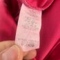 Charlotte Russe Womens Medium Red Peplum Bodycon Dress Sleeveless Crisscross