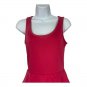 Charlotte Russe Womens Medium Red Peplum Bodycon Dress Sleeveless Crisscross