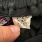 Lady Manhattan Womens Black High-Waisted Pleated Pants Size 8 Vintage Polyester