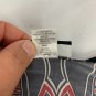 Studio 1940 Womens Empire Waist Top 18/20 Black Red Abstract Print Stretchy Fit