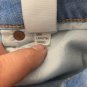 Aeropostale High Rise Midi Womens Denim Shorts Size 00 Distressed Stretch Casual