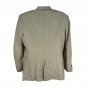Towncraft Mens Beige Wool Blend Blazer 40S 2 Button Notch Lapel Single Vent