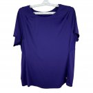 Active By Old Navy Mens Purple Performance T-Shirt Size L Comfort Fit