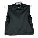 Walter Hagen Essentials Sleeveless Pullover Wind Vest Black Mens XXL Top Layer