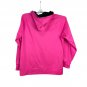 C9 By Champion Womens Pink Zip-Up Hoodie Size XL Semi-Fitted Fleece Polyester