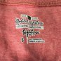 Noble Outfitters Womens Sleeveless Red Henley Shirt Size S Casual Wear