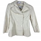 Guess Women's Ivory Wool-Blend Peacoat Size PL Guess Women's Ivory Wool-Blend Peacoat Size PL