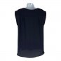 J.Crew Womens Sleeveless Navy Blue Blouse Size 4
