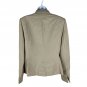 Le Suit Women's Beige Textured Blazer Size 10 3-Button Front Pockets