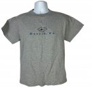 Gray Delta Pro Weight Destin FL Graphic T-Shirt Adult Size M 90% Cotton Blend