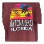 Daytona Beach Florida Graphic T-Shirt L Fruit Of The Loom Select Cotton Blend