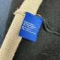 Apt 9 Womens Open Front Cardigan Large Blue Colorblock Striped LS Sweater