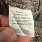 Enchanted Lace Open-Front Cardigan Womens L Lightweight Taupe Knit