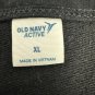 Old Navy Active Womens Black Long Sleeve Twist-Back Top Size XL Casual