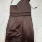 Nue By Shani Women&acirc;��s Body Architecture Dress Size 10 Brown One-Shoulder Sheath