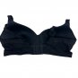Vanity Fair Womens Full Coverage Contour Bra 38C Black Smooth Supportive