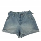 No Boundaries Junior Womens Belted Denim Shorts L/G (11-13) No Boundaries Junior Womens Belted Denim Shorts L/G (11-13)