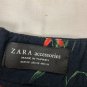 Zara Floral Ruffle Hem Shorts Womens Size XS 100% Viscose Black Multicolor