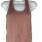 Zyia Active Womens Lightweight Racerback Tank XS Copper Seamless Knit Stretch