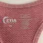 Zyia Active Womens Lightweight Racerback Tank XS Copper Seamless Knit Stretch