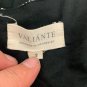 Valiante Women&acirc;��s Floral Boho Romper Black Ivory V-Neck Long Sleeve Size 2 Cotton