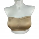 Sweet Nothings Womens Strapless Bandeau Bra Size 40 Nude Nylon/Spandex Sweet Nothings Womens Strapless Bandeau Bra Size 40 Nude Nylon/Spandex