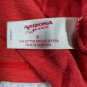 Arizona Jean Co Womens Red V-Neck T-Shirt S Casual Slim Fit Lightweight