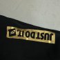 Nike Black Gold Just Do It Jogger Sweatpants Mens Small Athletic Casual Pants
