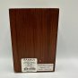 Wood Block Plaque J Letter Psalm 66 Family Christian Decor Wall Accent 4"x6"