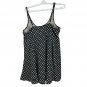 Croft&Barrow Black White Polka Dot Swim Dress Tankini Plus Size 20W