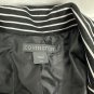 Covington Womens Black & White Striped Blazer Size L Lightweight