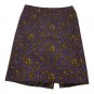 J.Crew Womens Floral Print Cotton Skirt Brown & Blue Size 8