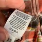 George Mens Classic Fit Plaid Button-Down Shirt 2XL Orange Combo Long Sleeve