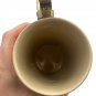 Vintage German Beer Stein Pewter Lid Bavarian Scene Handcrafted Ceramic Decor